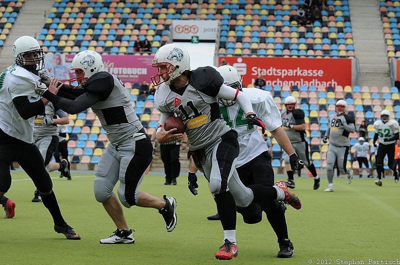 29.09.2012 Mönchengladbach Wolfpack vs. Mülheim Shamrocks (55:0) 