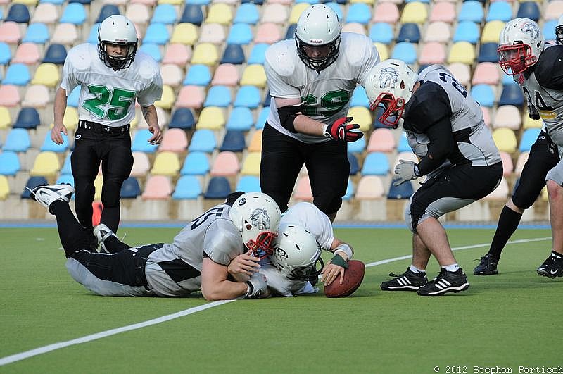 29.09.2012 Mönchengladbach Wolfpack vs. Mülheim Shamrocks (55:0) 