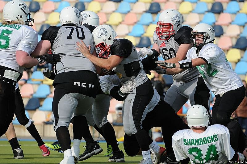 29.09.2012 Mönchengladbach Wolfpack vs. Mülheim Shamrocks (55:0) 