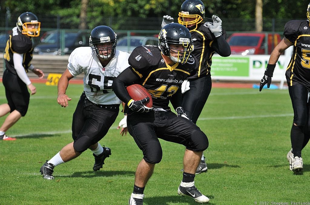 19.08.2012 Düsseldorf Bulldozer vs. Oberberg Bandits (8:10) 