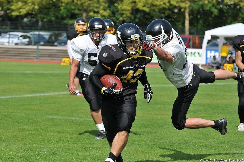 19.08.2012 Düsseldorf Bulldozer vs. Oberberg Bandits (8:10) 