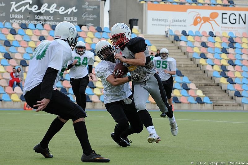 29.09.2012 Mönchengladbach Wolfpack vs. Mülheim Shamrocks (55:0) 