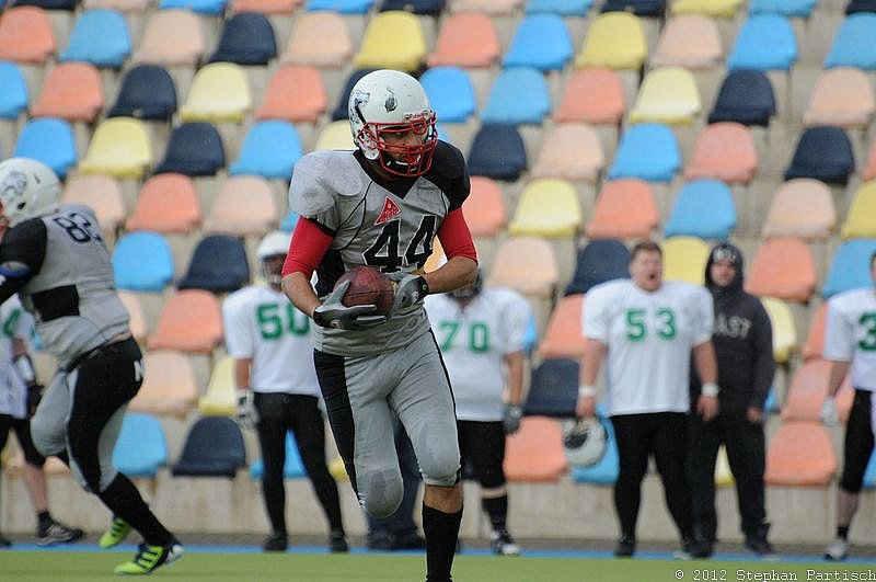 29.09.2012 Mönchengladbach Wolfpack vs. Mülheim Shamrocks (55:0) 