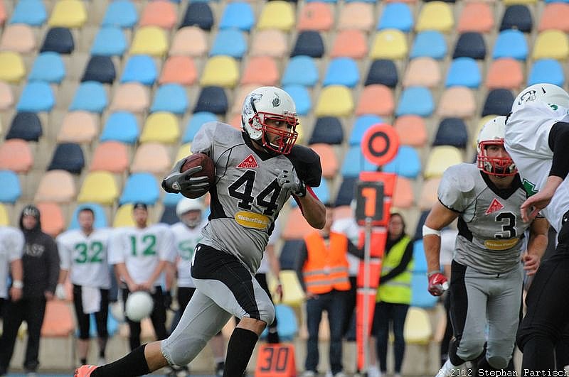 29.09.2012 Mönchengladbach Wolfpack vs. Mülheim Shamrocks (55:0) 