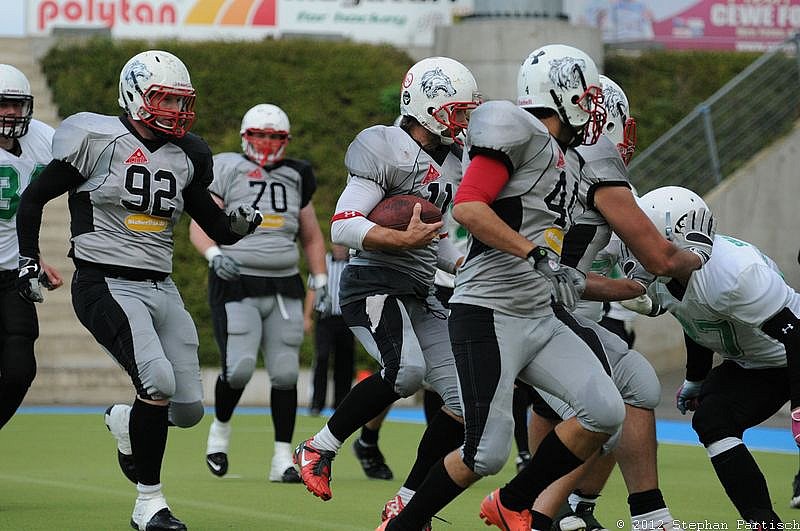 29.09.2012 Mönchengladbach Wolfpack vs. Mülheim Shamrocks (55:0) 
