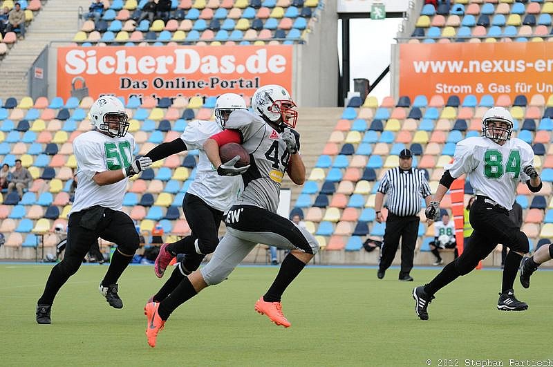 29.09.2012 Mönchengladbach Wolfpack vs. Mülheim Shamrocks (55:0) 
