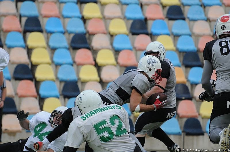29.09.2012 Mönchengladbach Wolfpack vs. Mülheim Shamrocks (55:0) 