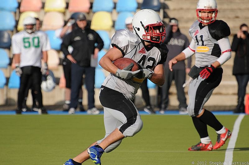 29.09.2012 Mönchengladbach Wolfpack vs. Mülheim Shamrocks (55:0) 