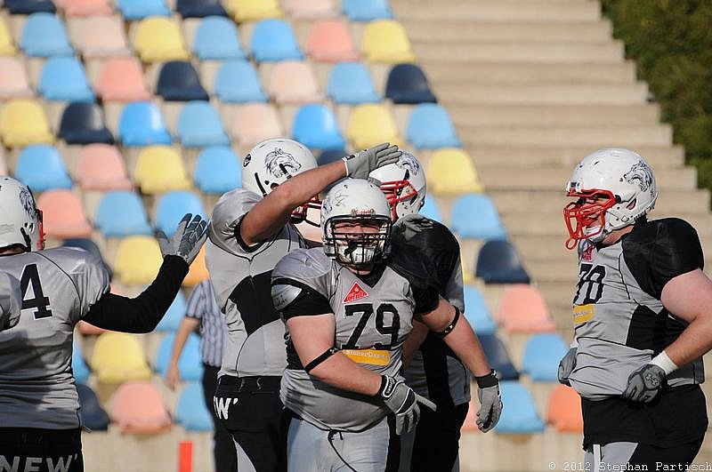 29.09.2012 Mönchengladbach Wolfpack vs. Mülheim Shamrocks (55:0) 