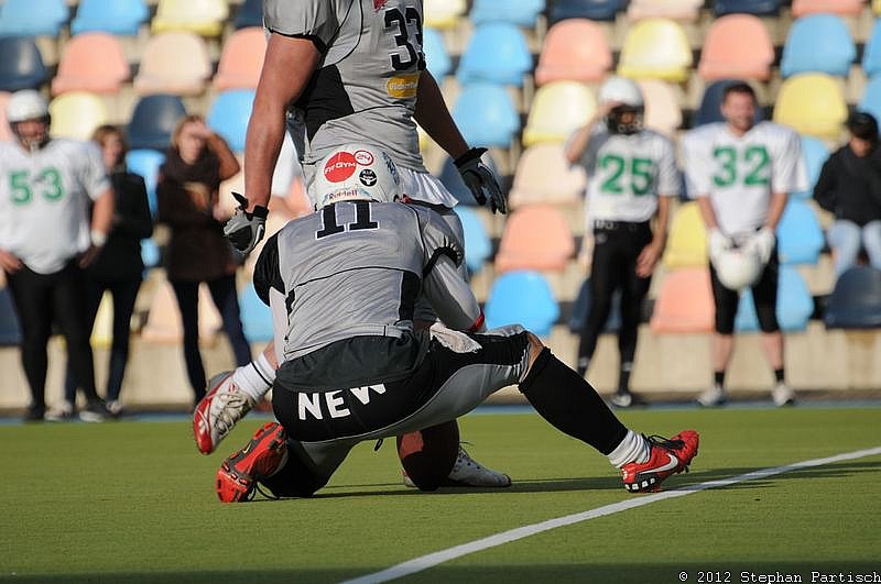 29.09.2012 Mönchengladbach Wolfpack vs. Mülheim Shamrocks (55:0) 