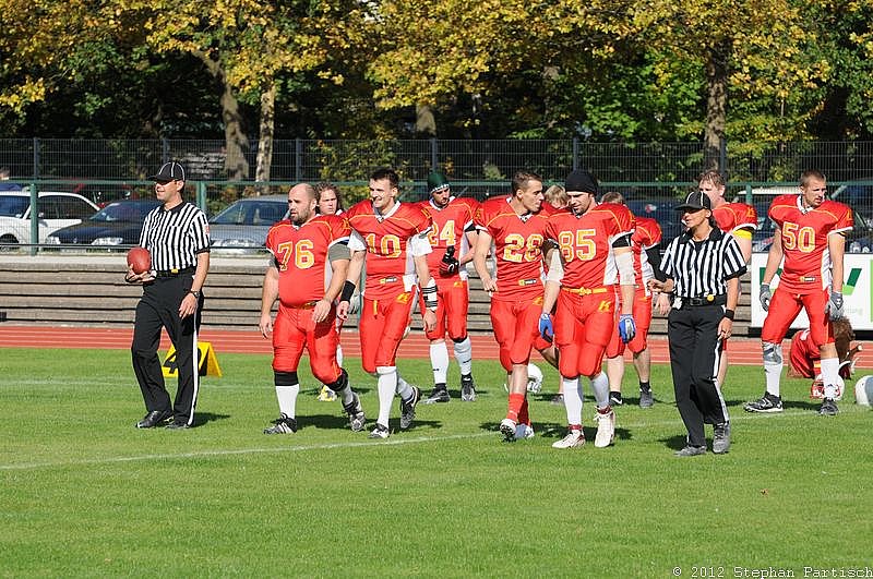 30.09.2012 Düsseldorf Bulldozer vs. Münster Mammuts (10:7) 
