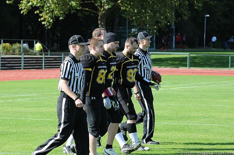 30.09.2012 Düsseldorf Bulldozer vs. Münster Mammuts (10:7) 