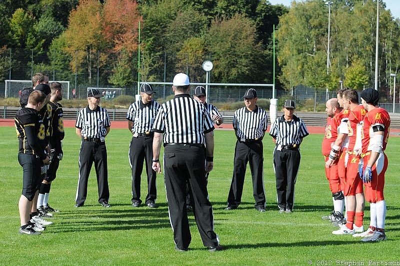 30.09.2012 Düsseldorf Bulldozer vs. Münster Mammuts (10:7) 