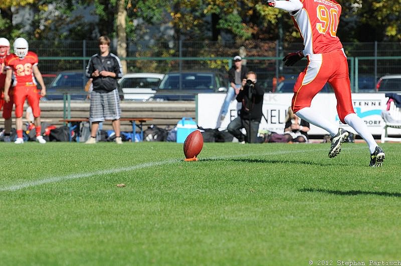 30.09.2012 Düsseldorf Bulldozer vs. Münster Mammuts (10:7) 