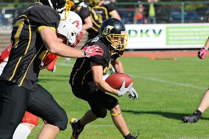 30.09.2012 Düsseldorf Bulldozer vs. Münster Mammuts (10:7) 