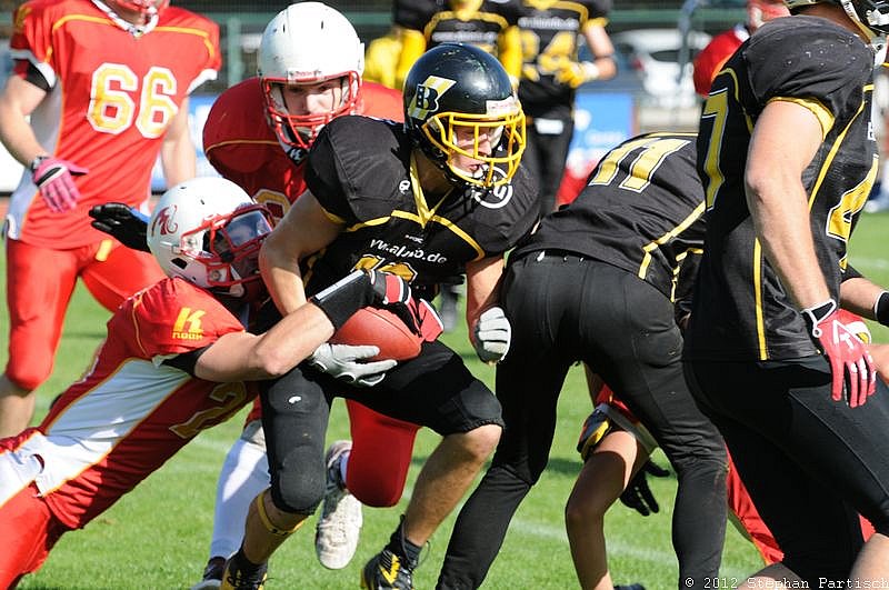 30.09.2012 Düsseldorf Bulldozer vs. Münster Mammuts (10:7) 