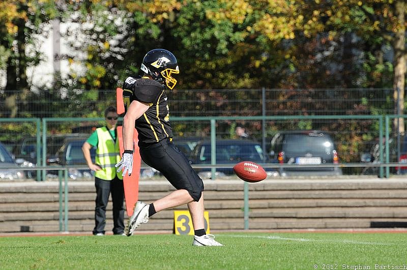 30.09.2012 Düsseldorf Bulldozer vs. Münster Mammuts (10:7) 