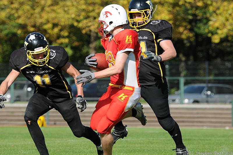 30.09.2012 Düsseldorf Bulldozer vs. Münster Mammuts (10:7) 