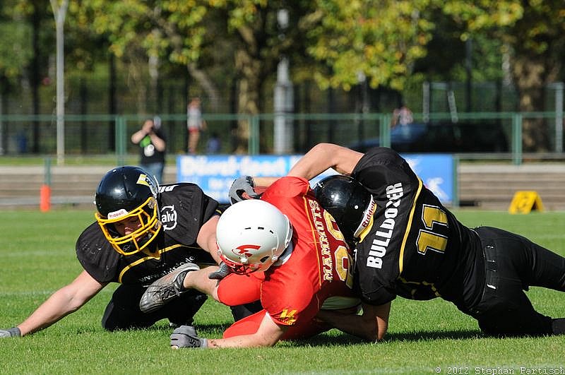 30.09.2012 Düsseldorf Bulldozer vs. Münster Mammuts (10:7) 