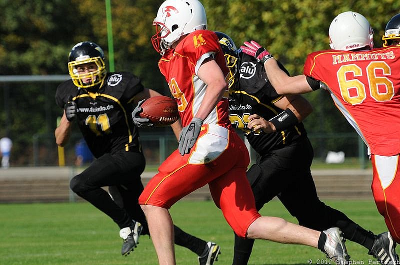 30.09.2012 Düsseldorf Bulldozer vs. Münster Mammuts (10:7) 