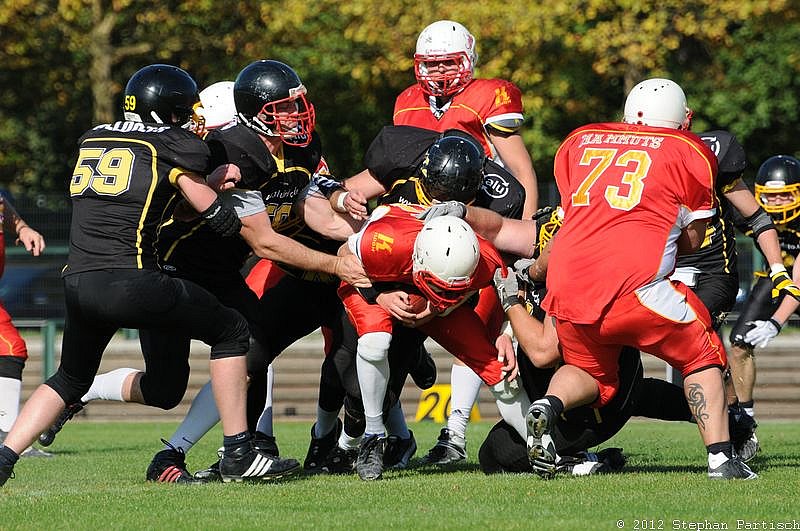 30.09.2012 Düsseldorf Bulldozer vs. Münster Mammuts (10:7) 