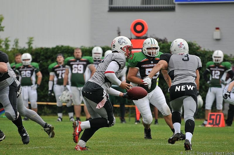 26.08.2012 Mönchengladbach Wolfpack vs. Neuss Frogs (19:0) 