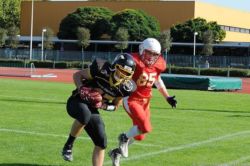 30.09.2012 Düsseldorf Bulldozer vs. Münster Mammuts (10:7) 