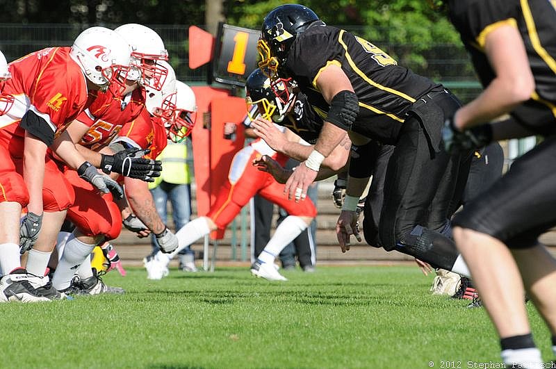 30.09.2012 Düsseldorf Bulldozer vs. Münster Mammuts (10:7) 