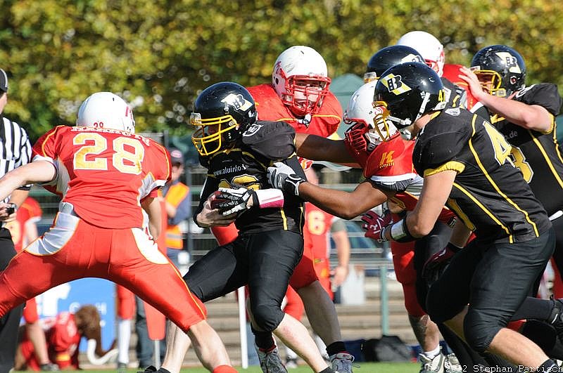 30.09.2012 Düsseldorf Bulldozer vs. Münster Mammuts (10:7) 