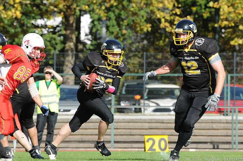 30.09.2012 Düsseldorf Bulldozer vs. Münster Mammuts (10:7) 