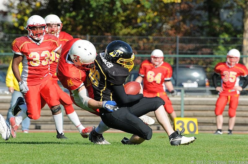 30.09.2012 Düsseldorf Bulldozer vs. Münster Mammuts (10:7) 