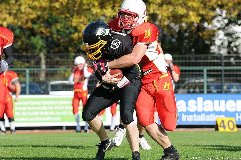 30.09.2012 Düsseldorf Bulldozer vs. Münster Mammuts (10:7) 