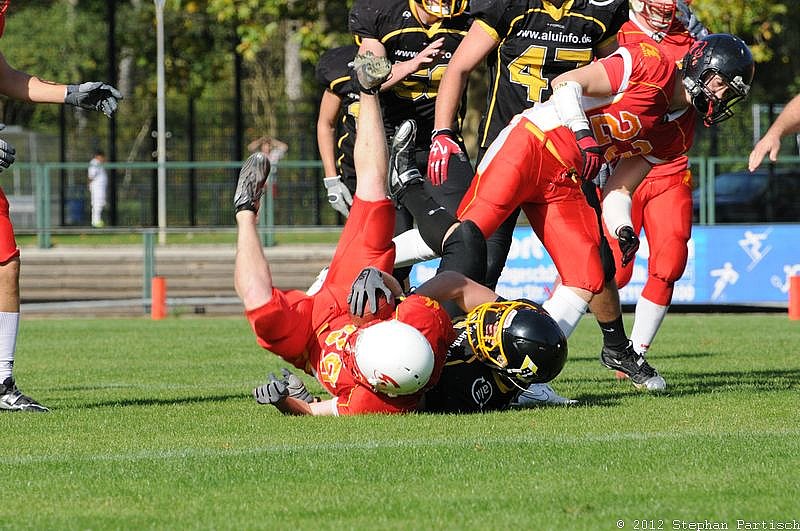 30.09.2012 Düsseldorf Bulldozer vs. Münster Mammuts (10:7) 