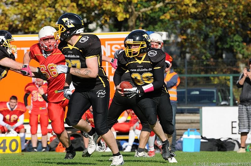 30.09.2012 Düsseldorf Bulldozer vs. Münster Mammuts (10:7) 