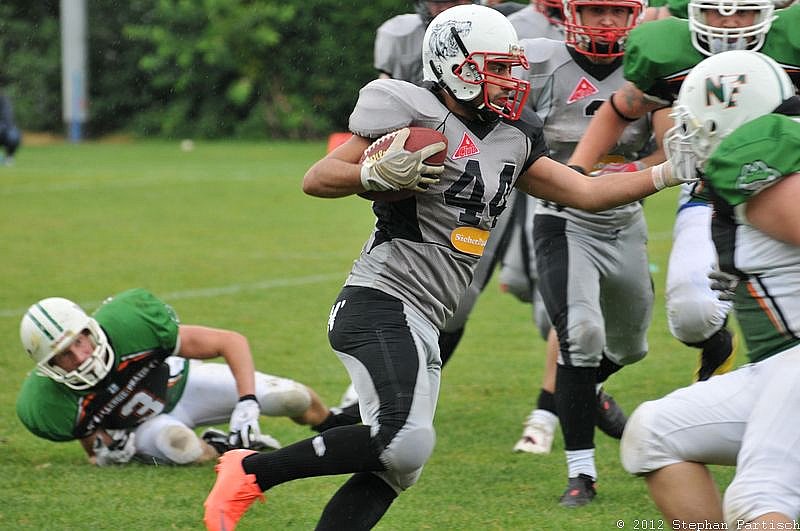 26.08.2012 Mönchengladbach Wolfpack vs. Neuss Frogs (19:0) 