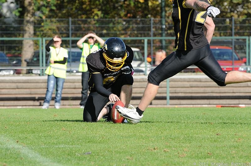 30.09.2012 Düsseldorf Bulldozer vs. Münster Mammuts (10:7) 