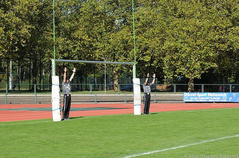 30.09.2012 Düsseldorf Bulldozer vs. Münster Mammuts (10:7) 