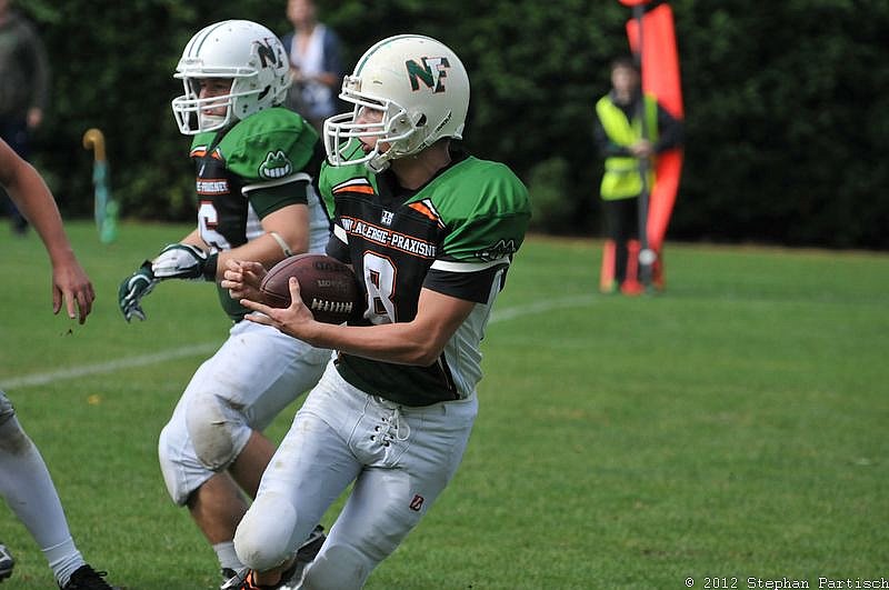 26.08.2012 Mönchengladbach Wolfpack vs. Neuss Frogs (19:0) 