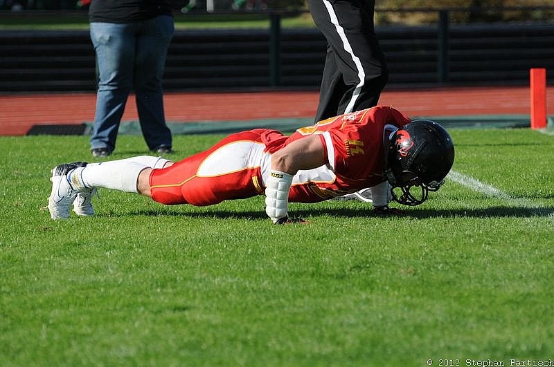 30.09.2012 Düsseldorf Bulldozer vs. Münster Mammuts (10:7) 
