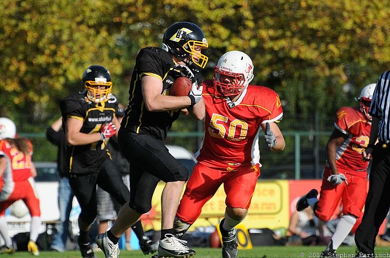 30.09.2012 Düsseldorf Bulldozer vs. Münster Mammuts (10:7) 