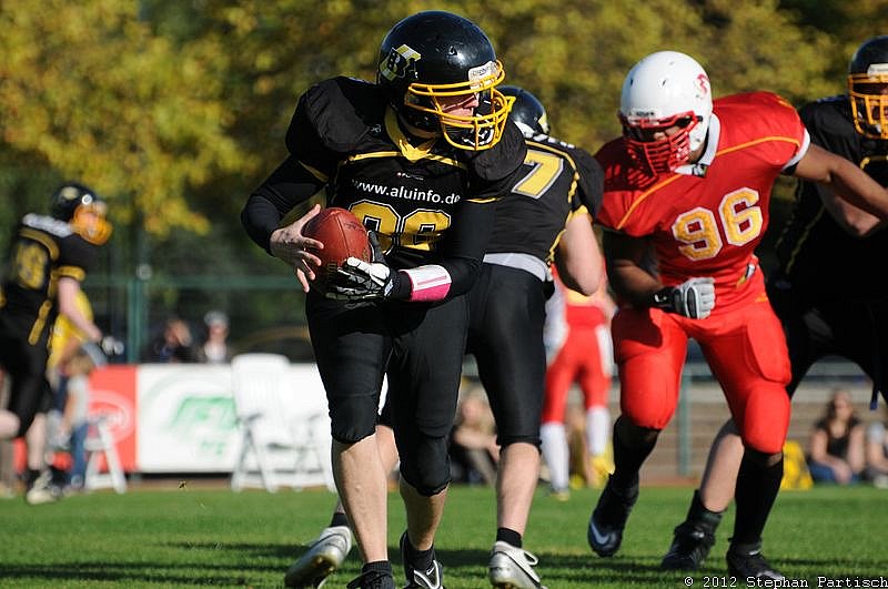 30.09.2012 Düsseldorf Bulldozer vs. Münster Mammuts (10:7) 