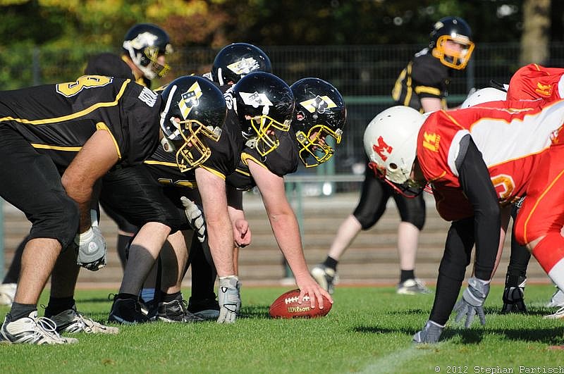 30.09.2012 Düsseldorf Bulldozer vs. Münster Mammuts (10:7) 