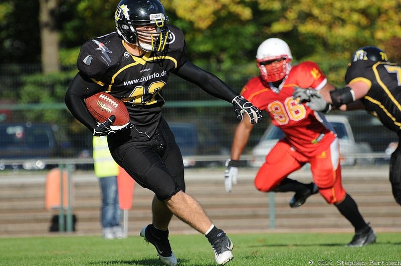 30.09.2012 Düsseldorf Bulldozer vs. Münster Mammuts (10:7) 