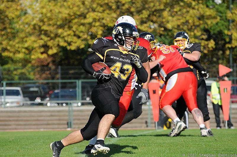 30.09.2012 Düsseldorf Bulldozer vs. Münster Mammuts (10:7) 