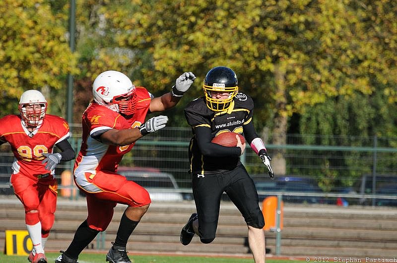30.09.2012 Düsseldorf Bulldozer vs. Münster Mammuts (10:7) 