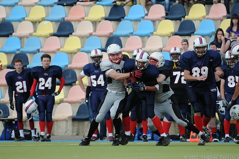 19.05.2012 Mönchengladbach Wolfpack vs. Kreis Heinsberg Bisons (40:2) 