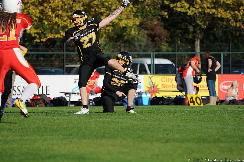 30.09.2012 Düsseldorf Bulldozer vs. Münster Mammuts (10:7) 