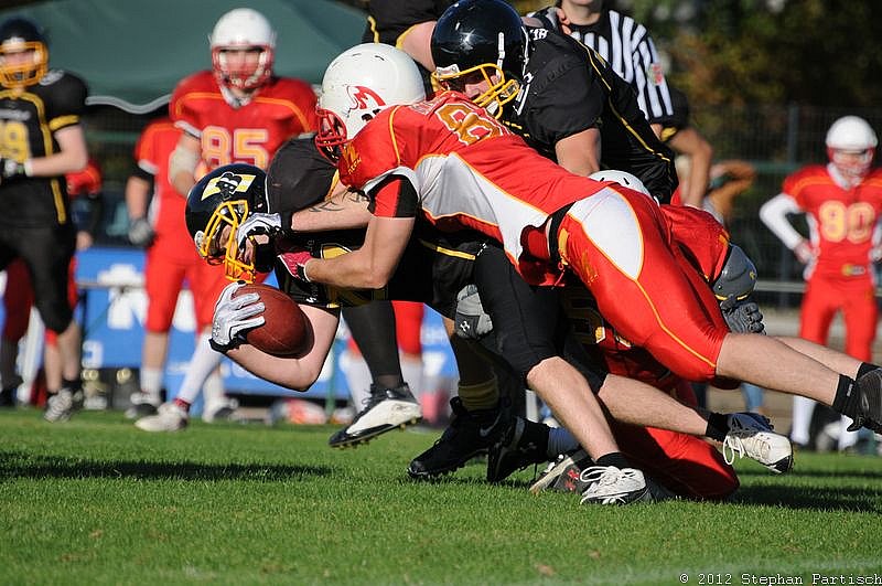 30.09.2012 Düsseldorf Bulldozer vs. Münster Mammuts (10:7) 