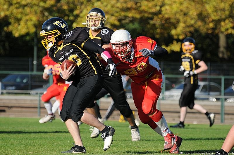 30.09.2012 Düsseldorf Bulldozer vs. Münster Mammuts (10:7) 