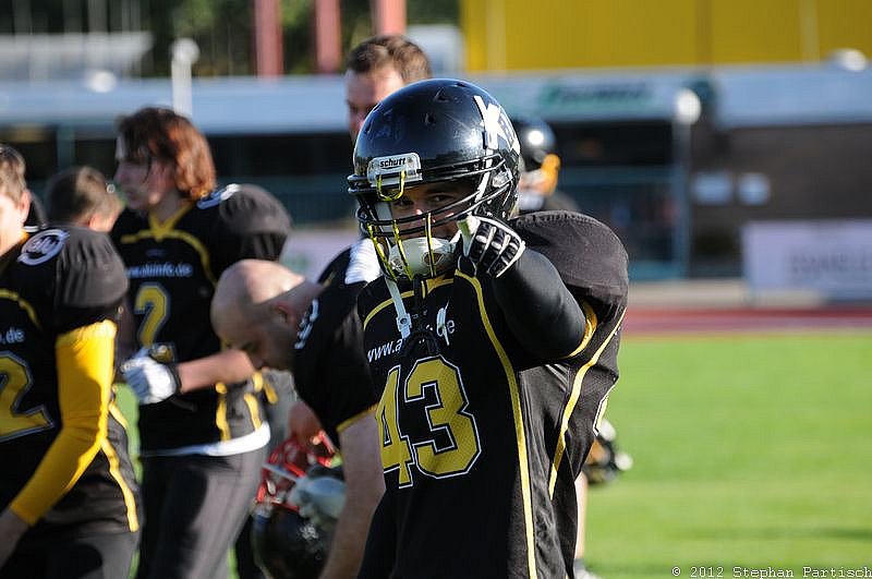 30.09.2012 Düsseldorf Bulldozer vs. Münster Mammuts (10:7) 